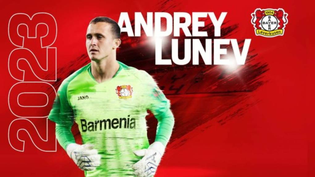 El Bayer Leverkusen oficializó la incorporación del portero internacional ruso, Andrey Lunev. El futbolista llega procedente del Zenit y firma con los alemanes hasta 2023. El guardameta tratará de recuperar en la Bundesliga el protagonismo que había perdido en San Petersburgo.<br/><br/>Foto - Twitter @bayer04fussball