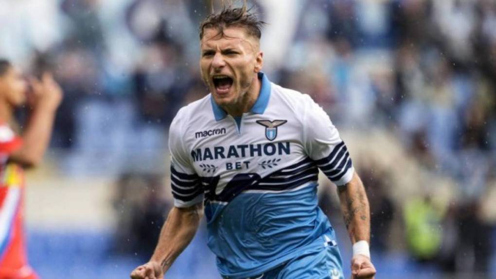 8. Ciro Immobile (Lazio) - 32 goles y 2798 puntos.