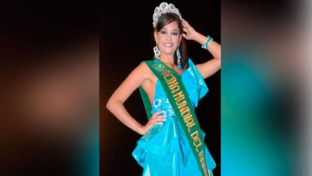 También fue Reina Mundial del Banano 2010, ganándole la corona a la peruana Laura Spoya en Machalá, Ecuador. Así se convirtió en la primera hondureña en conquistar el título.