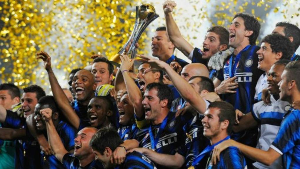 Los 'Neroazzurri' se llevaron el cetro tras derrotar al Mazembe 4-2. Ese equipo era dirigido por Rafa Benítez, aunque los títulos fueron conseguidos por José Mourinho.