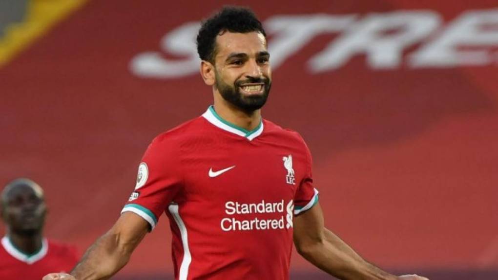 5. Mohamed Salah (Liverpool) – 37 millones de dólares.