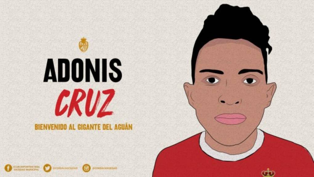 Héctor Adonis Cruz: Mediocampista hondureño que fue anunciado como refuerzo de la Real Sociedad de Tocoa. Llega procedente de la Liga de Ascenso.<br/>