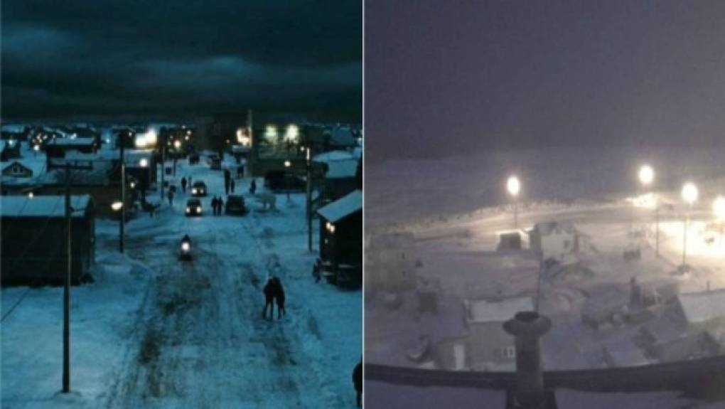 Aunque Utqiagvik no es la única ciudad de Alaska que experimenta este fenómeno, es la primera en la lista de ubicaciones de la noche polar debido a lo lejos que está el norte. Durante aproximadamente uno o dos meses, los residentes de Kaktovik, Point Hope y Anaktuvuk Pass también estarán sin sol.