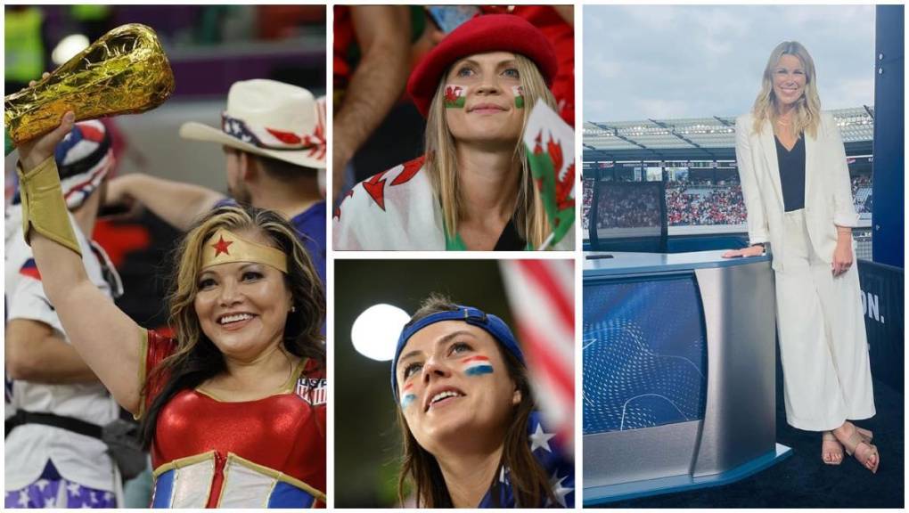 El duelo entre Estados Unidos y Gales dejó un deleite visual entre las aficionadas que estuvieron presentes. Una periodista robó suspiros.