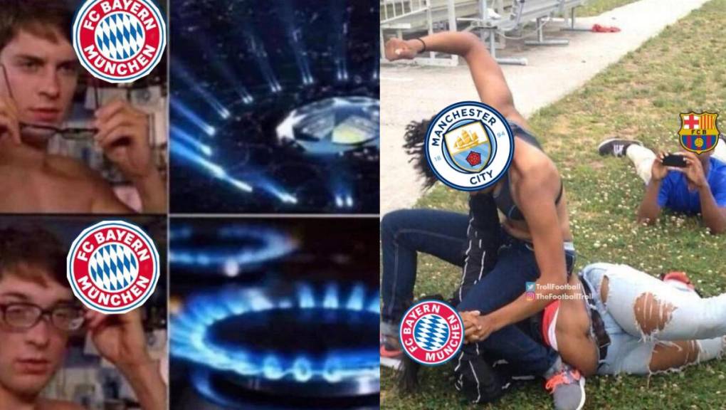 El Manchester City goleó 3-0 al Bayern Múnich y los memes no se hicieron esperar. Upamecano y el Barcelona fueron protagonistas de las burlas en redes sociales.