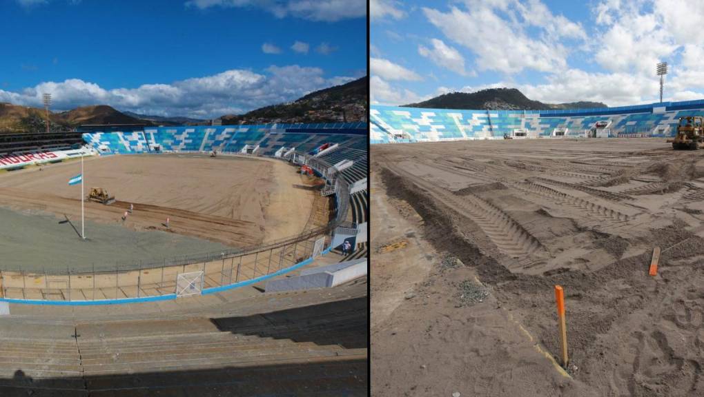 Así va la remodelación del estadio Nacional Chelato Uclés. ¿cuándo se podrá estrenar?