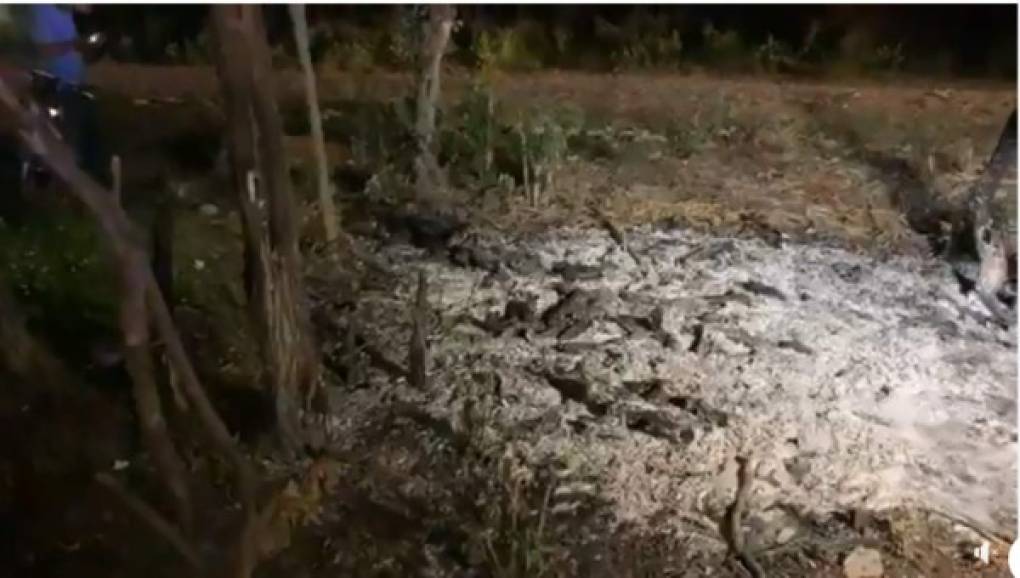 Según varios medios locales el meteorito impactó en Ejido, Tamaulipas.
