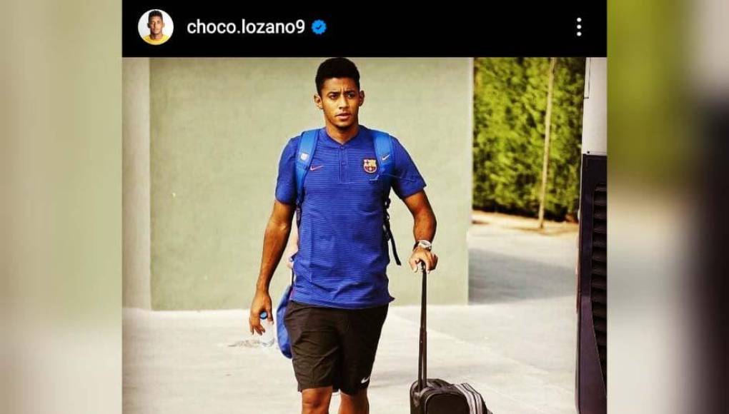 Tras marcar 28 goles con el Tenerife, el Barcelona B fue el nuevo destino del Choco Lozano en el fútbol de España.