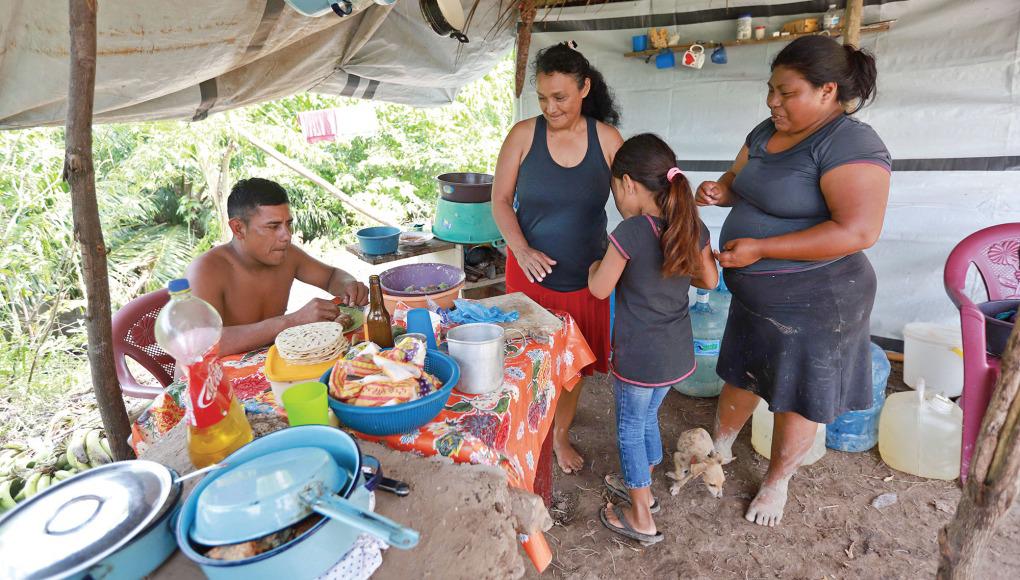 Familias sufren enfermedades por llevar más de 15 días entre el lodo