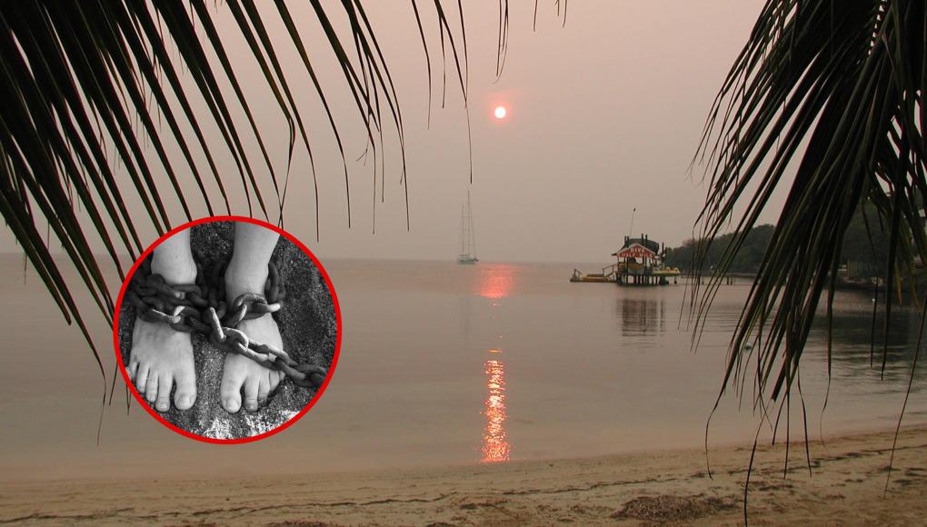 Rescatan a 10 niñas en embarcación en Roatán e indagan trata de menores