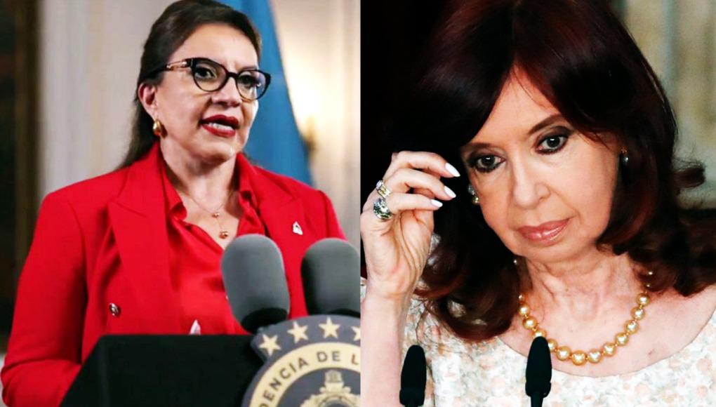 Xiomara Castro se solidariza con Cristina Fernández ante su juicio