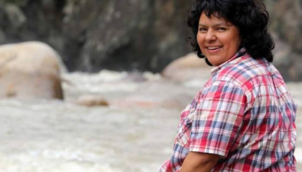 Berta Cáceres se oponía a la construcción de una hidroeléctrica sobre el río Gualcarque, en Intibucá.