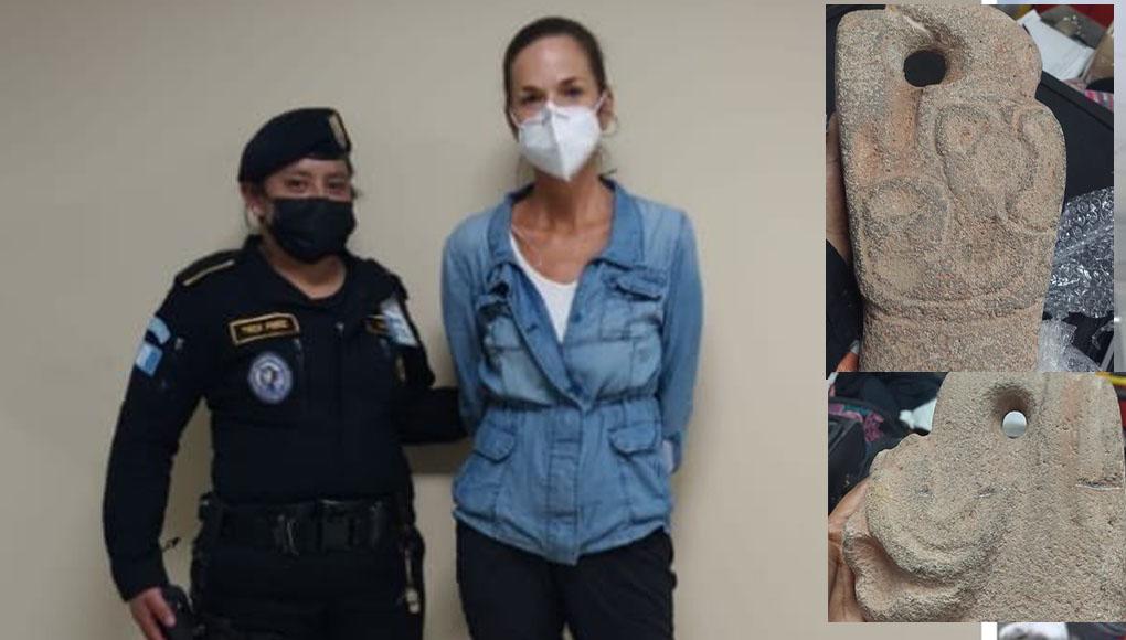 Capturan a estadounidense con piezas mayas prehispánicas en Guatemala