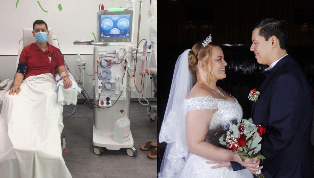 Un “sí, acepto” al filo de la vida: hondureños se casan en medio de terrible diagnóstico