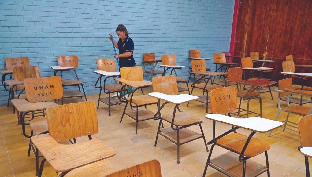 Unah-vs regresa mañana a las aulas, pero con algunas carencias
