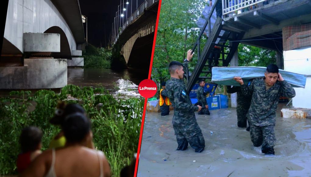 ¡Alerta! Estas zonas del valle de Sula serán evacuadas por riesgo de inundaciones