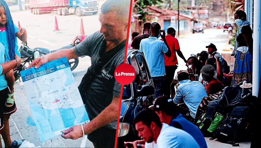 Emigrantes de América Latina trazan en SPS ruta final hacia EUA