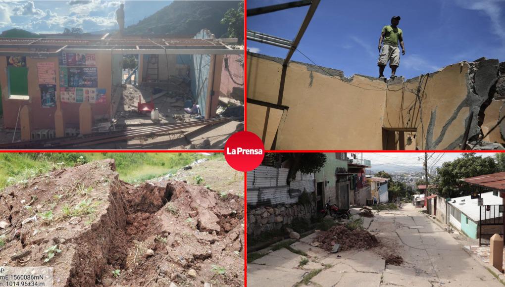 Al menos 300 personas fueron desalojadas este martes en la capital hondureña, al derrumbarse sus viviendas a causa de fuertes aguaceros que arreciaron durante las últimas semanas, informaron autoridades de socorro.