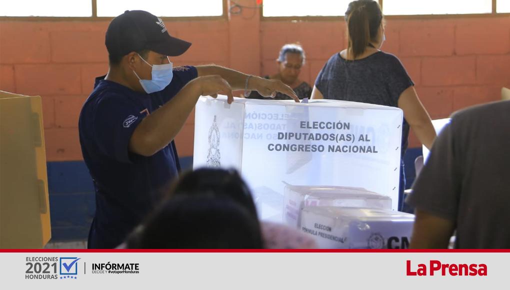 Los centros de vatación cerraron a las 5::00 pm.