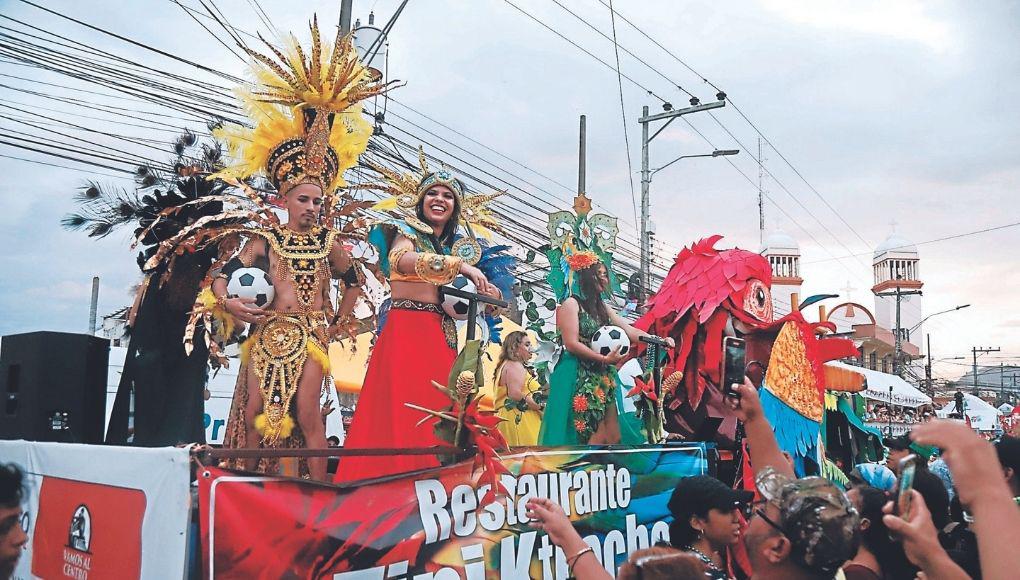 L25 millones generó carnaval de La Ceiba