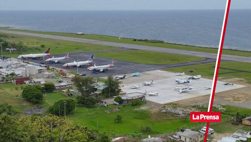 Reanudan operaciones en aeropuerto de Roatán