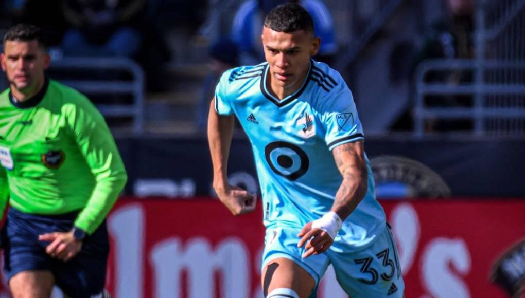 Kervin Arriaga milita en el Minnesota United de la MLS.