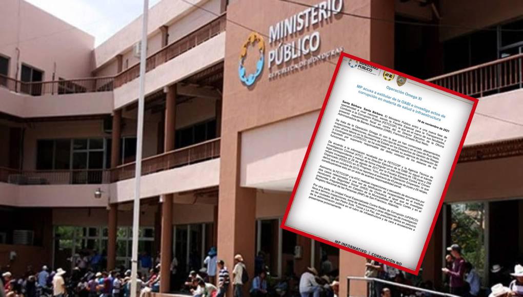 Ministerio Público acusa a extitular de la OABI