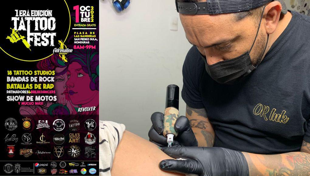 Tattoo Fest, un evento que estará lleno de arte y será único en San Pedro Sula