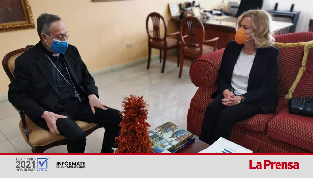 Jefa de MOE-UE y el cardenal Óscar Rodríguez piden elecciones pacíficas y libres