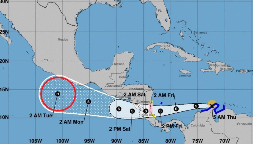 Bonnie se convertirá en huracán lejos de Honduras, pero dejará lluvias