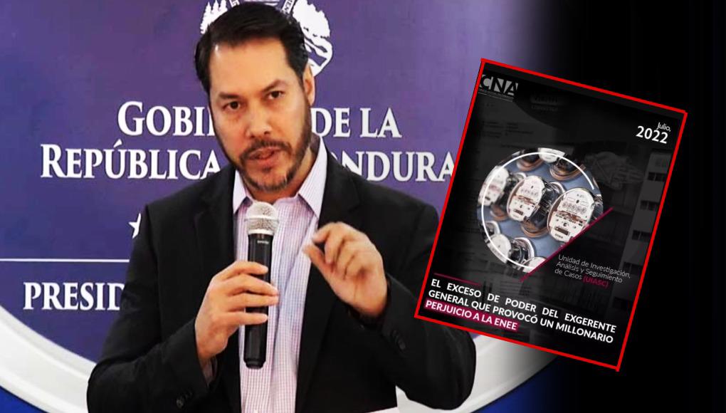 CNA denuncia a Jesús Mejía por supuesta corrupción en la ENEE
