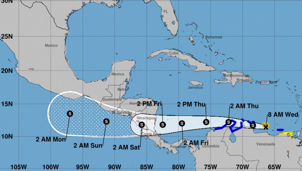 Bonnie ya no se convertirá en huracán, según nuevo pronóstico del NHC
