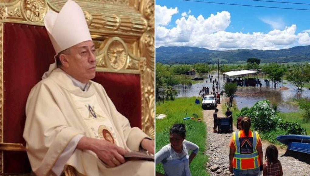 Cardenal Rodríguez pide ayudar a los “lázaros pobres”, afectados por las lluvias en Honduras