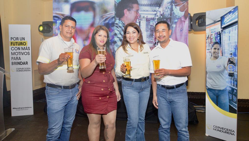 Evento de lanzamiento del nuevo propósito corporativo de Cervecería Hondureña, “Soñamos en grande para crear un futuro con más motivos para brindar”.