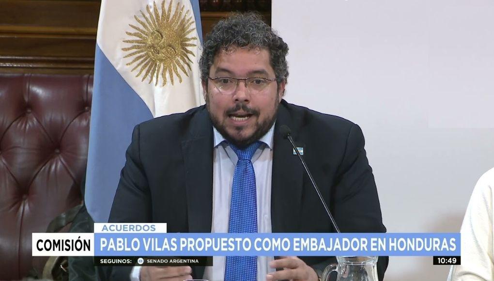 Argentina oficializa al catracho Pablo Vilas como su embajador en Honduras
