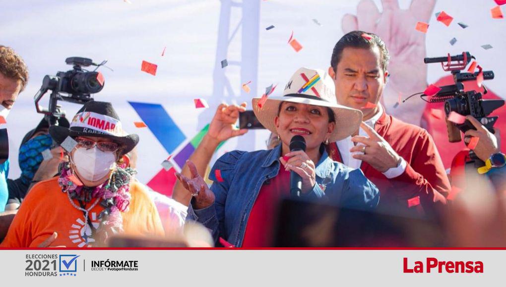 Xiomara y Nasralla visitan Comayagua a escasos días de las elecciones generales