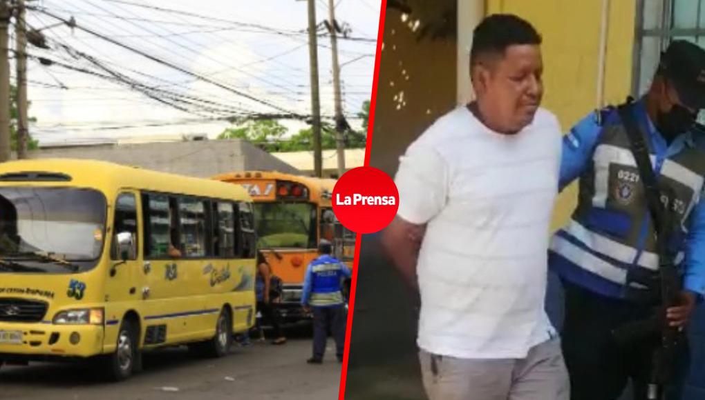 Nueva fuerza de seguridad del transporte captura a hombre en un bus en SPS