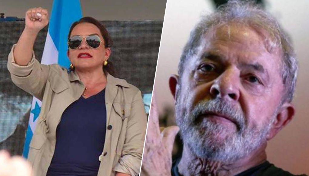 Presidenta hondureña felicita a Lula da Silva por pasar a la segunda vuelta en Brasil