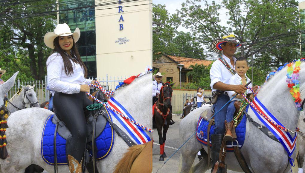 Hondureños se deleitan con la belleza de los caballos y sus jinetes en San Pedro Sula