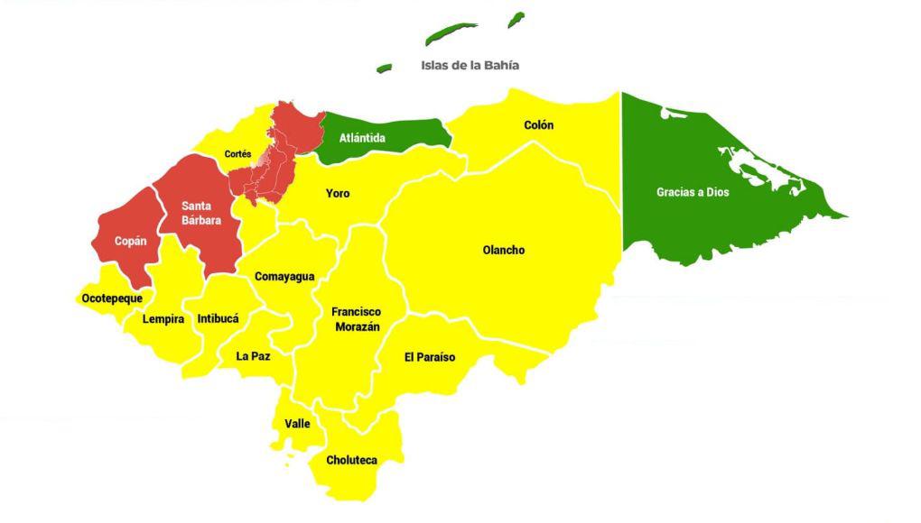 Copeco extiende las alertas por posibles lluvias que dejará el huracán Ian en Honduras