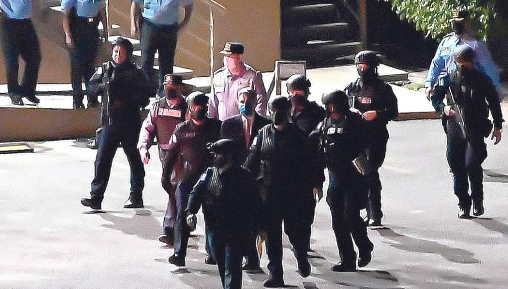 Juan Orlando Hernández, expresidente de Honduras.