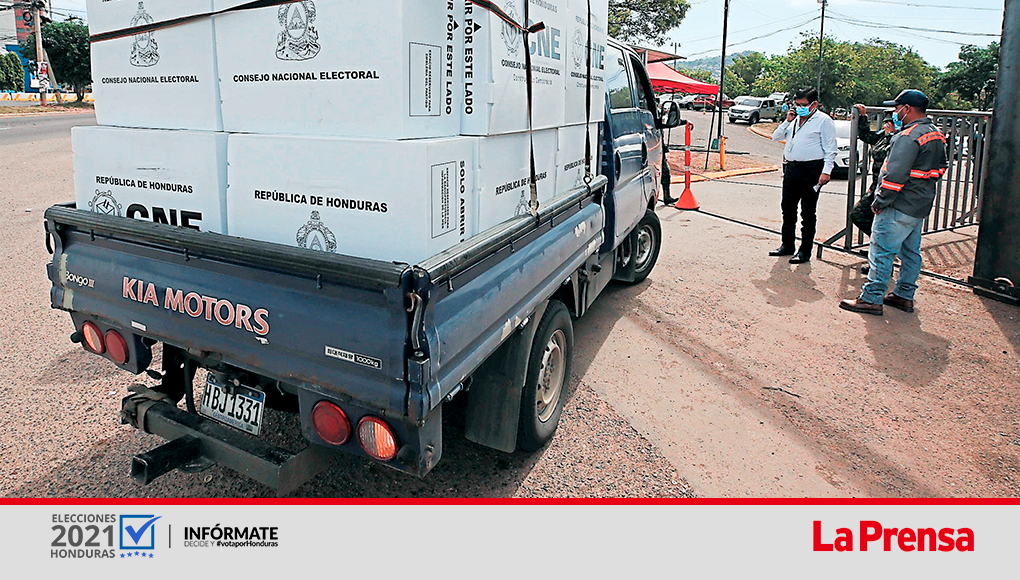 Este día llegan las maletas a Cortés, El Paraíso y Comayagua