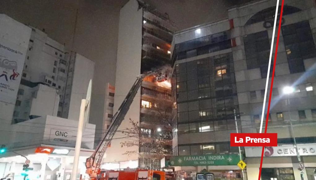 Mueren cinco personas en brutal incendio en Buenos Aires, Argentina