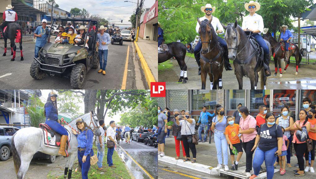 Sampedranos disfrutan de su desfile hípico tras dos años de pandemia