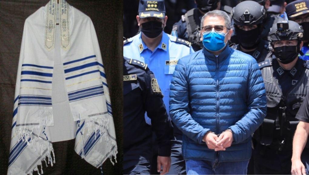 Impiden que Juan Orlando Hernández use su talit judío en la cárcel