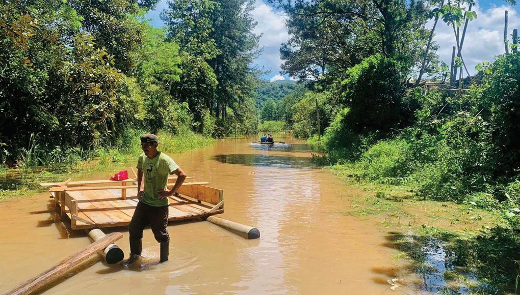 Santa Bárbara registra más de 58 carreteras dañadas