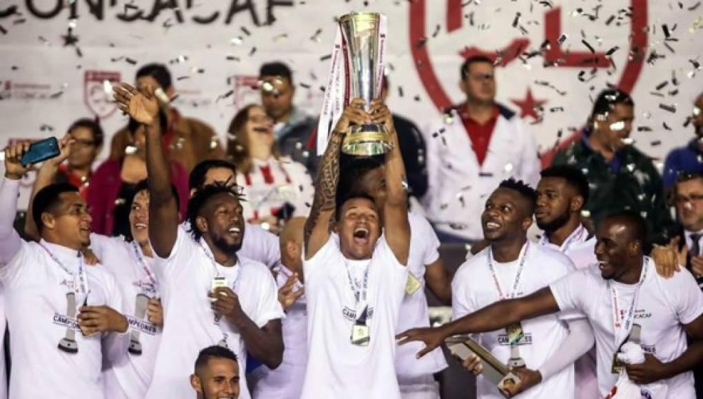 Olimpia conquistó el título de la Liga Concacaf 2017.