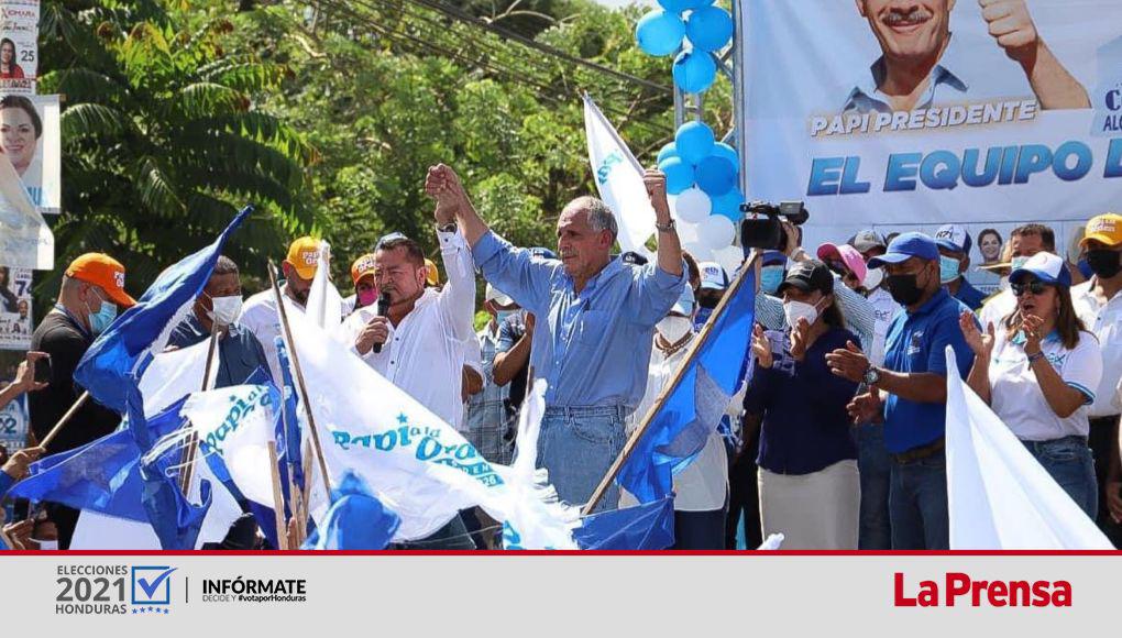 “Vamos a construir una Honduras de oportunidades”, dice Nasry Asfura en Olancho