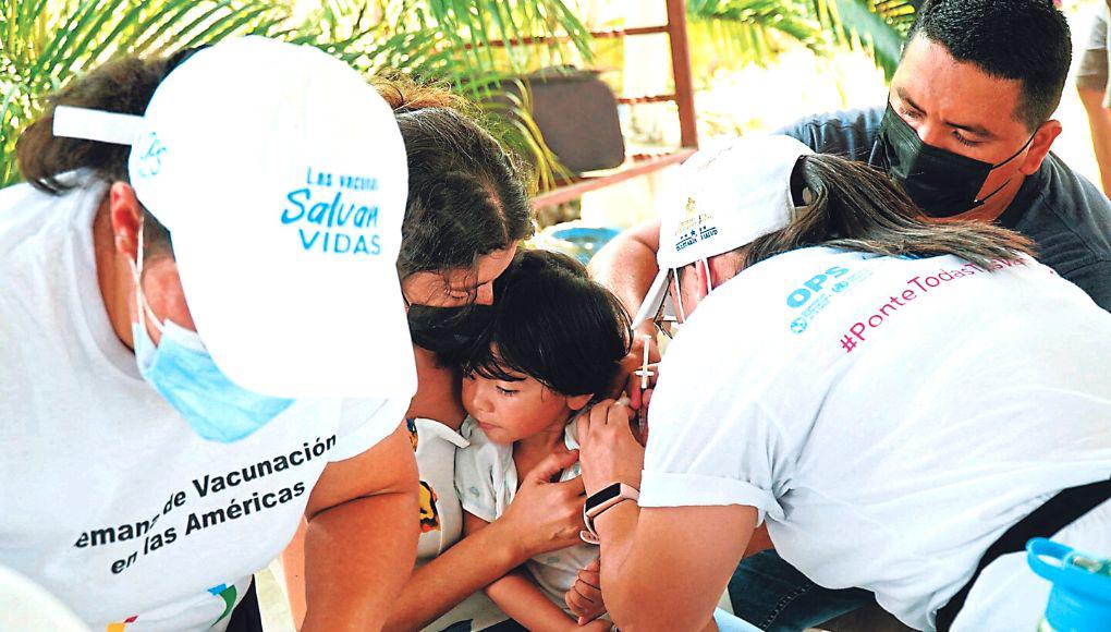 Menos del 9% de niños menores de un año están vacunados en Cortés