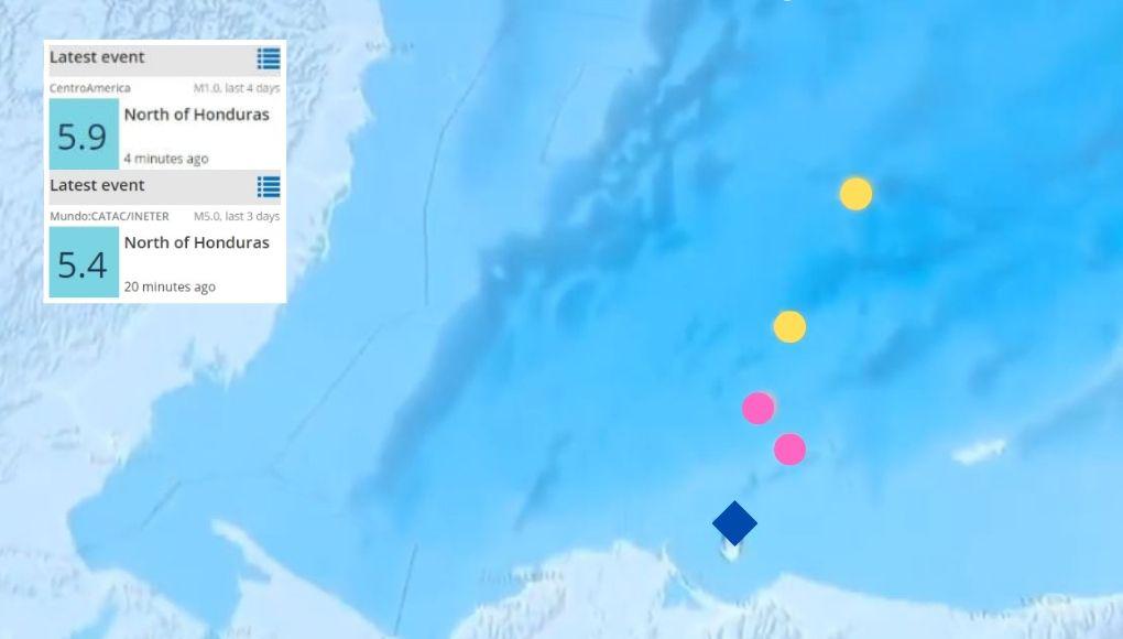 Sismo ya ha tenido cuatro réplicas, todas superiores a 4,0